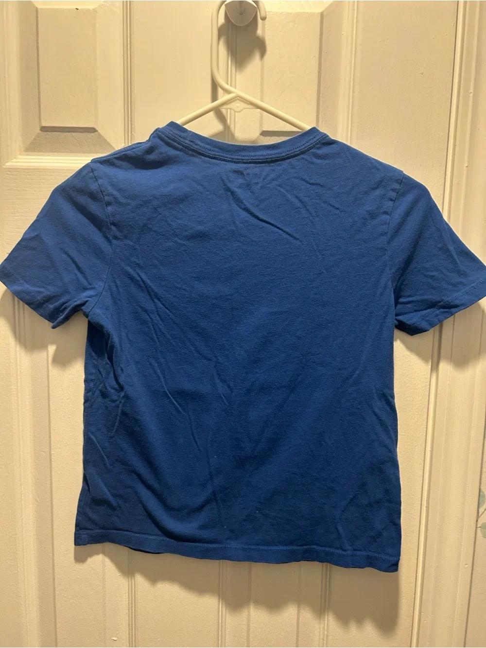 Old Navy Blue Dragon Ball Graphic Tee with Orange Accents